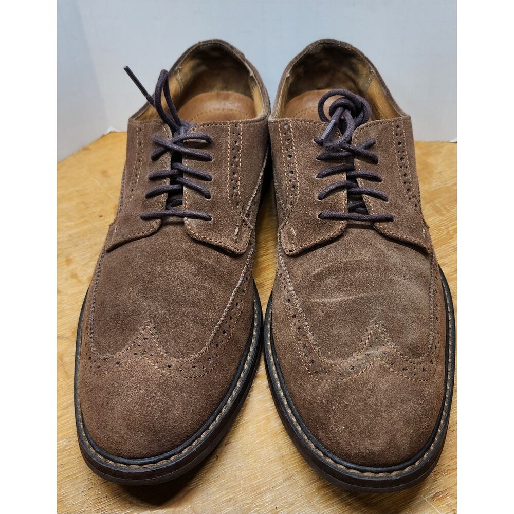 Vionic Bruno Suede Leather Oxford Men’s Shoes Size US 10 Very Good